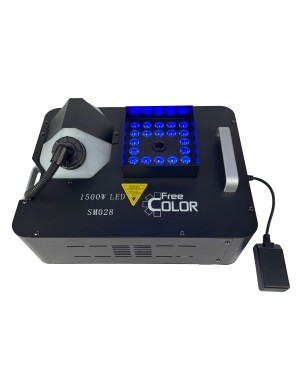 Дымогенератор с подсветкой Free Color SM028 1500W LED