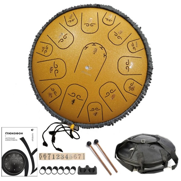 Глюкофон Alfabeto GLP14-15GL (золотий) Глюкофон Alfabeto GLP14-15GL (золотий)