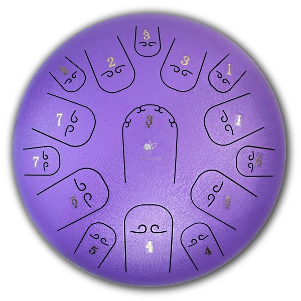 Глюкофон Alfabeto GLP14-15PR (фіолетовий)