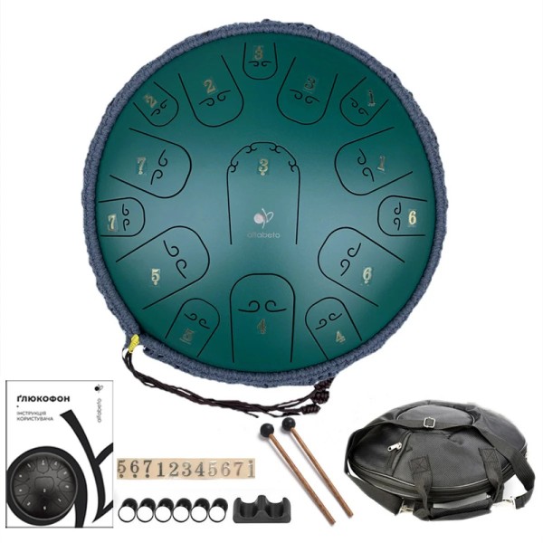 Глюкофон Alfabeto GLP14-15DG (темно-зелений)