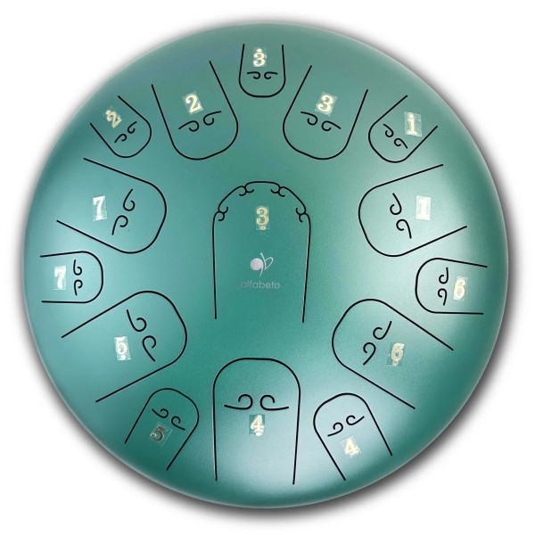 Глюкофон Alfabeto GLP14-15DG (темно-зелений)