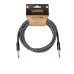 Кабель інструментальний Cascha CCP-G2SBK6 (Professional Line Guitar Cable, Tweed Black, 6 м)