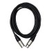 Кабель мікрофонний Cascha CCA-M1BK3 (Advanced Line Microphone Cable, Black, 3 м)