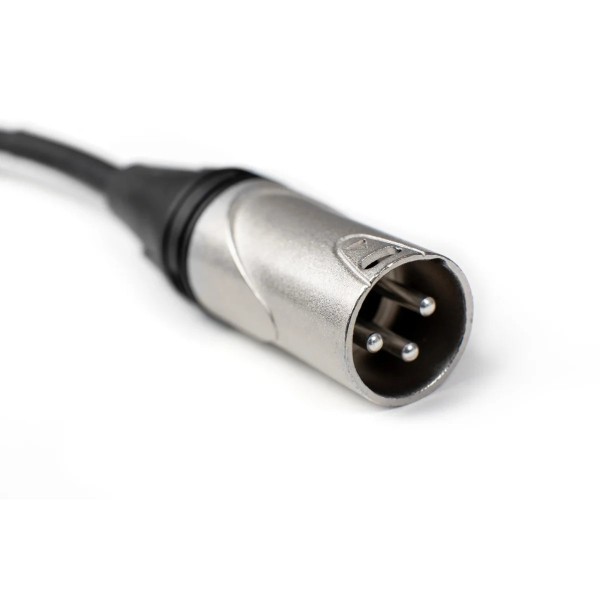 Кабель мікрофонний Cascha CCA-M1BK3 (Advanced Line Microphone Cable, Black, 3 м)