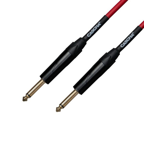 Кабель інструментальний Cascha CCA-G1RD6 (Advanced Line Guitar Cable, Red, 6 м) Кабель інструментальний Cascha CCA-G1RD6 (Advanced Line Guitar Cable, Red, 6 м)