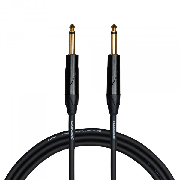 Кабель інструментальний Cascha CCA-G1BK6 (Advanced Line Guitar Cable, Black, 6 м) Кабель інструментальний Cascha CCA-G1BK6 (Advanced Line Guitar Cable, Black, 6 м)