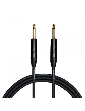 Кабель инструментальный Cascha CCA-G1BK3 (Advanced Line Guitar Cable, Black, 3 м)