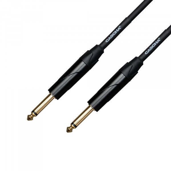 Кабель інструментальний Cascha CCA-G1BK3 (Advanced Line Guitar Cable, Black, 3 м) Кабель інструментальний Cascha CCA-G1BK3 (Advanced Line Guitar Cable, Black, 3 м)