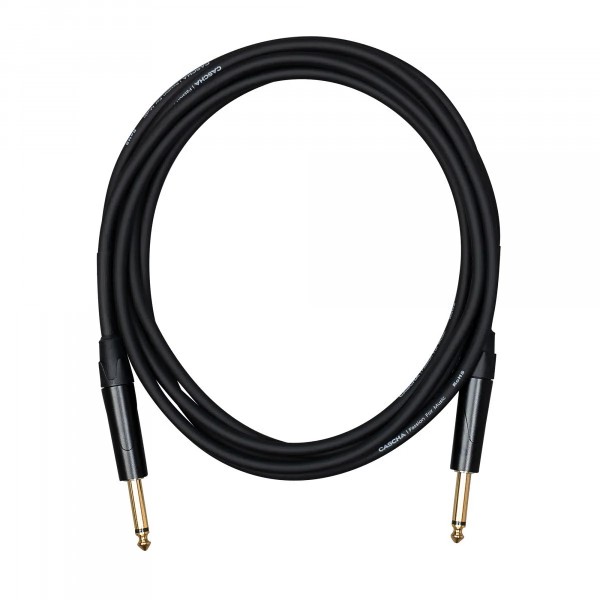 Кабель інструментальний Cascha CCA-G1BK3 (Advanced Line Guitar Cable, Black, 3 м) Кабель інструментальний Cascha CCA-G1BK3 (Advanced Line Guitar Cable, Black, 3 м)