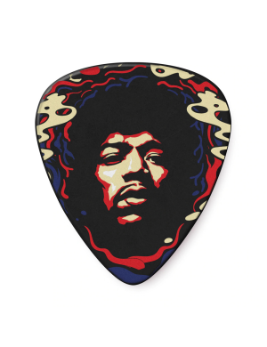 Набор медиаторов DUNLOP JIMI HENDRIX 69 PSYCH SERIES STAR HAZE GUITAR PICK (HEAVY)