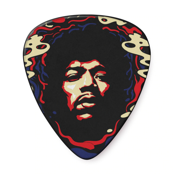 Набір медіаторів DUNLOP JIMI HENDRIX 69 PSYCH SERIES STAR HAZE GUITAR PICK (HEAVY)