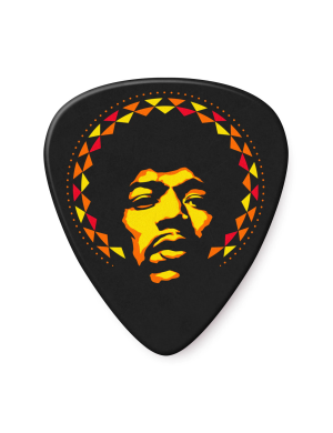 Набор медиаторов DUNLOP JIMI HENDRIX 69 PSYCH SERIES AURA MANDALA GUITAR PICK (HEAVY)