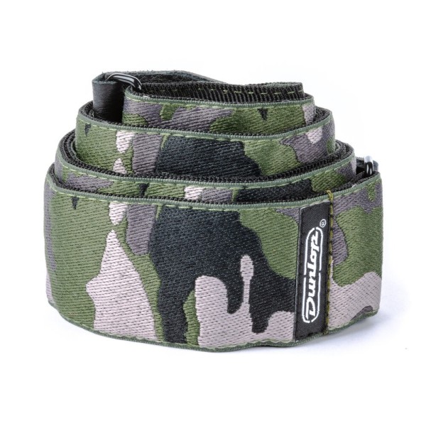 Гітарний ремінь DUNLOP D6716 JACQUARD RANGER GREEN STRAP