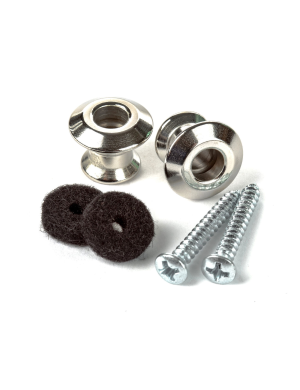 Набор пуговиц для ремня, совместимых со стреплоками DUNLOP STRAPLOK DUAL DESIGN STRAP BUTTON SET - NI