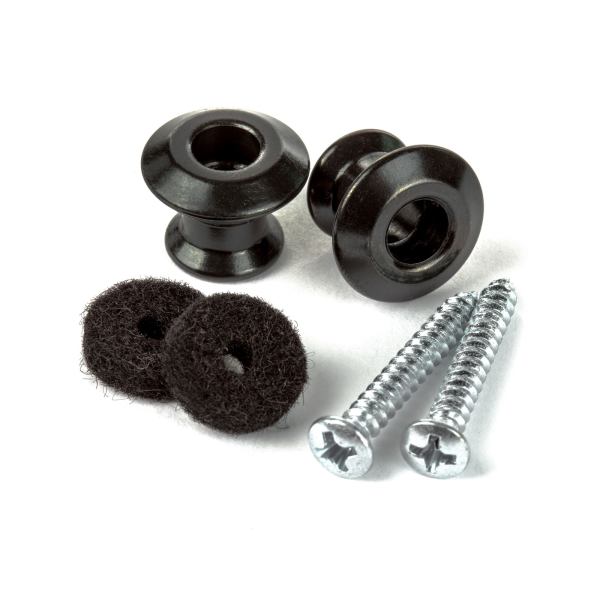 Набір ґудзиків для ременя, сумісних зі стреплокамі DUNLOP STRAPLOK DUAL DESIGN STRAP BUTTON SET - BL