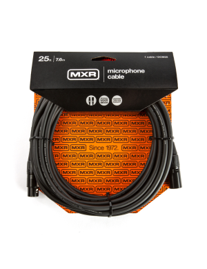 Микрофонный кабель XLR мама – XLR папа MXR Standard DCM25 7.6m