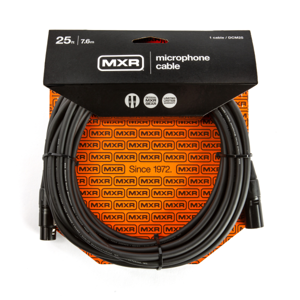 Мікрофонний кабель XLR мама – XLR тато MXR Standard DCM25 7.6m Мікрофонний кабель XLR мама – XLR тато MXR Standard DCM25 7.6m