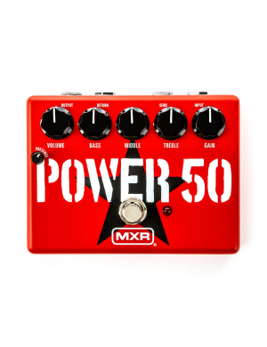 Гитарная педаль эффектов DUNLOP MXR TOM MORELLO POWER 50 OVERDRIVE