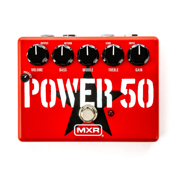 Гітарна педаль ефектів DUNLOP MXR TOM MORELLO POWER 50 OVERDRIVE