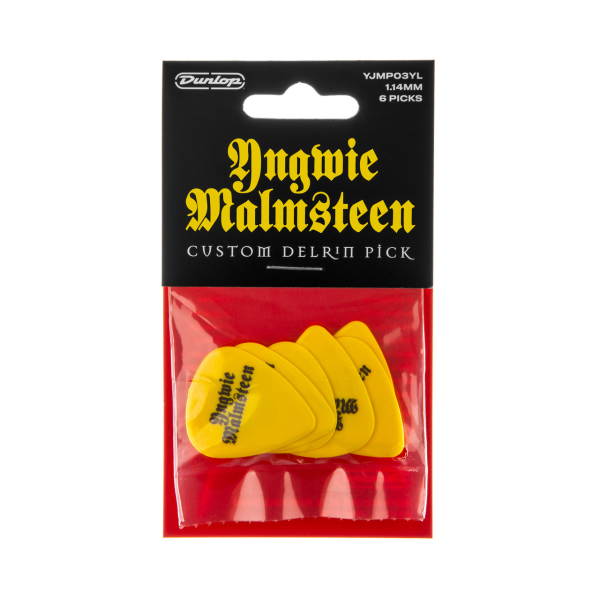 Набір медіаторів DUNLOP YNGWIE MALMSTEEN 1.14MM Набір медіаторів DUNLOP YNGWIE MALMSTEEN 1.14MM