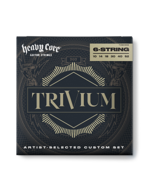 Струны для электрогитары DUNLOP TVMN1052 TRIVIUM STRING LAB SERIES GUITAR STRINGS 10-52
