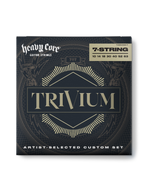 Струны для электрогитары DUNLOP TVMN10637 TRIVIUM STRING LAB SERIES GUITAR STRINGS 10-63 | 7-STRING