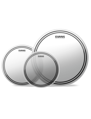 Пластики для томов EVANS EC2S Frosted Fusion Tom Pack (10", 12", 14")