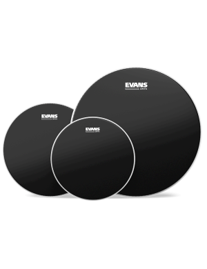 Пластики для томов EVANS ONYX Frosted Fusion Tom Pack (10", 12", 14")