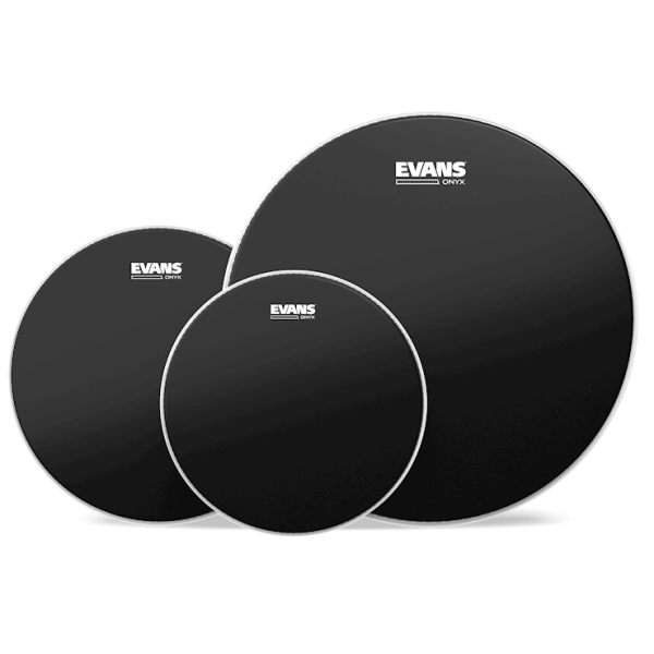 Пластики для томів EVANS ONYX Frosted Fusion Tom Pack (10", 12", 14")