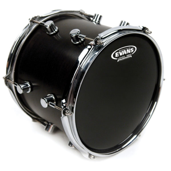 Резонаторний пластик 13 "для тома одношаровий, чорний EVANS TT13RBG 13 RESONANT BLACK
