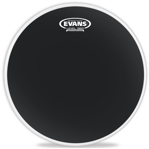 Резонаторний пластик 13 "для тома одношаровий, чорний EVANS TT13RBG 13 RESONANT BLACK