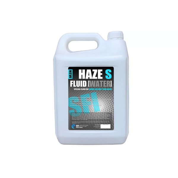 Рідина для генератора туману SFI Haze "S" Fluid Water 5L Рідина для генератора туману SFI Haze "S" Fluid Water 5L