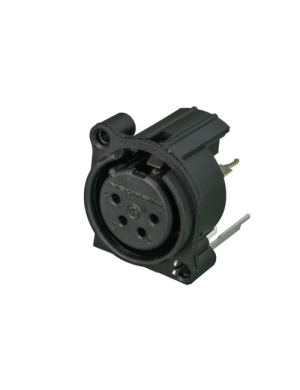 Разъем панельный XLR мама Neutrik NC4FAV-0