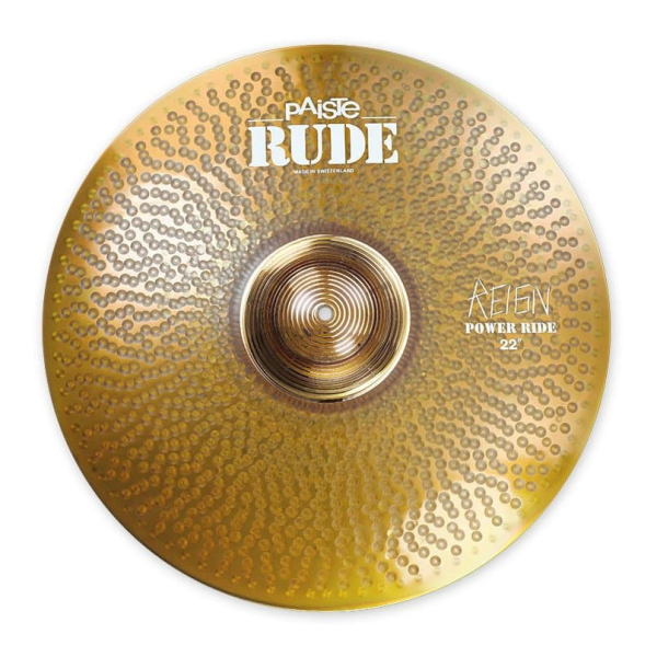 Тарілка Paiste RUDE Power Ride 22" – гучний, чіткий райд