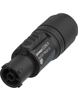 Кабельный разъем Neutrik NAC3F-TRUE1-S PowerCON, однофазный, Power IN, IP65/IP67, профессиональный