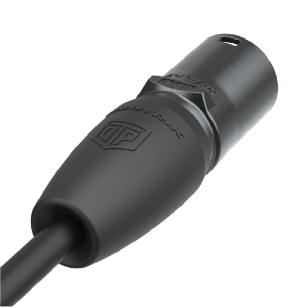 Кабельний роз'єм Neutrik NE8MX-B-TOP-14 RJ45, цанговий, IP65, чорне хромування