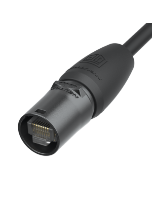 Кабельный разъем Neutrik NE8MX-B-TOP-14 RJ45, цанговый, IP65, черное хромирование