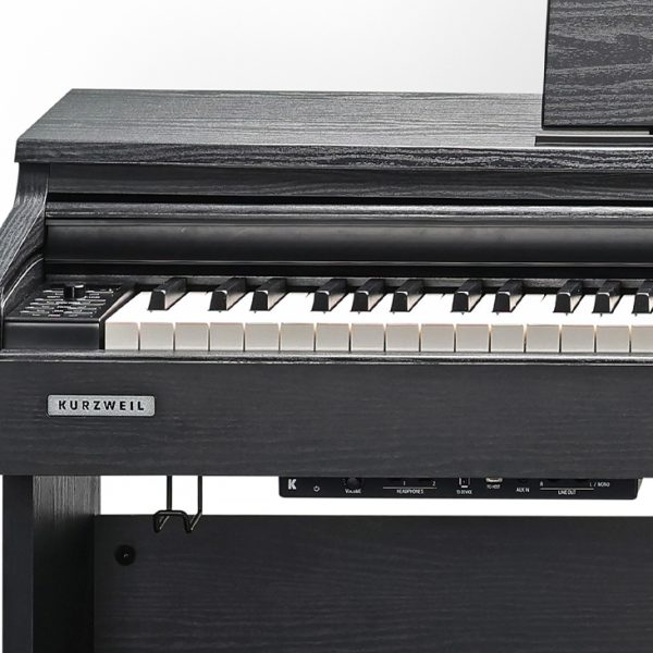 Цифрове піаніно Kurzweil M215 BK 88 клавіш, 256 нот, Bluetooth, USB, чорне, студійне, домашнє