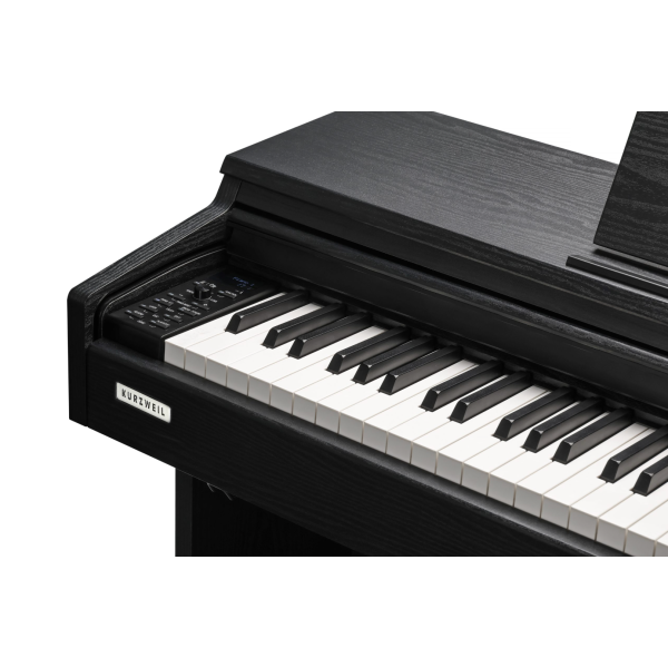 Цифрове піаніно Kurzweil M215 BK 88 клавіш, 256 нот, Bluetooth, USB, чорне, студійне, домашнє