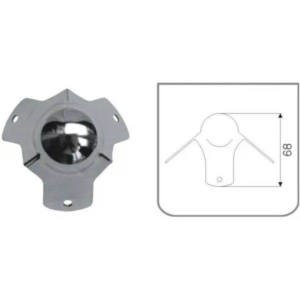 Куточок для кейса POWERLIGHT CF-04 Куточок для кейса POWERLIGHT CF-04