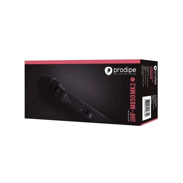 Мікрофон вокальний Prodipe UHF M850 MK2 (додатковий мікрофон для систем B210) Мікрофон вокальний Prodipe UHF M850 MK2 (додатковий мікрофон для систем B210)