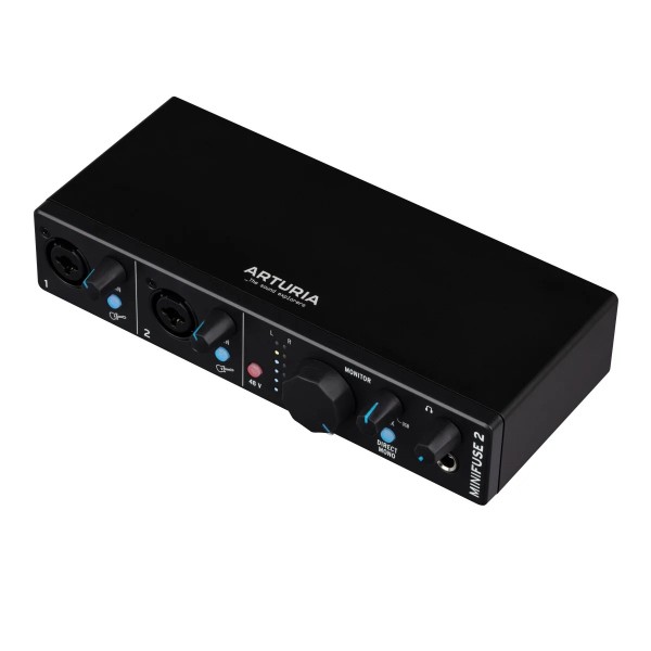 Аудіоінтерфейс Arturia MiniFuse 2 (Black)
