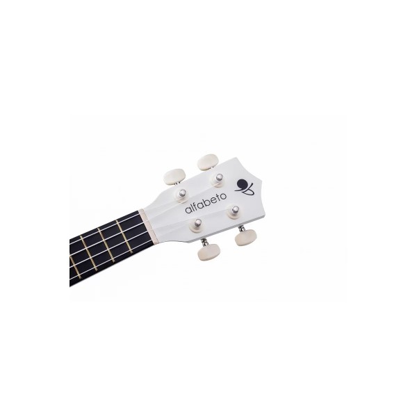 Електроакустичне укулеле Alfabeto CARBUKU21 EQ (Білий) + чохол Електроакустичне укулеле Alfabeto CARBUKU21 EQ (Білий) + чохол