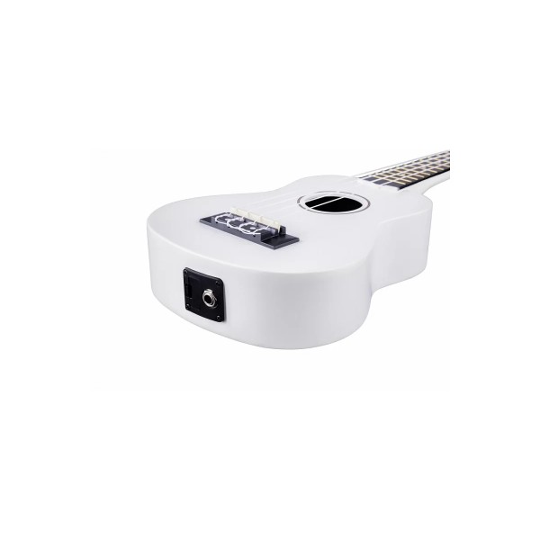 Електроакустичне укулеле Alfabeto CARBUKU21 EQ (Білий) + чохол Електроакустичне укулеле Alfabeto CARBUKU21 EQ (Білий) + чохол