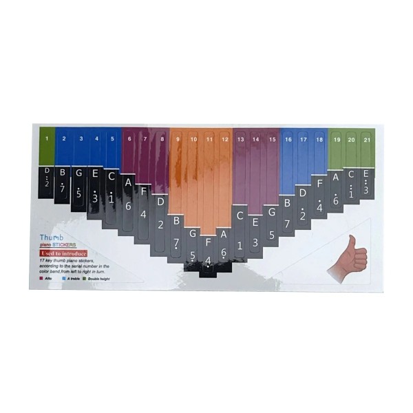 Калімба Alfabeto Luna17