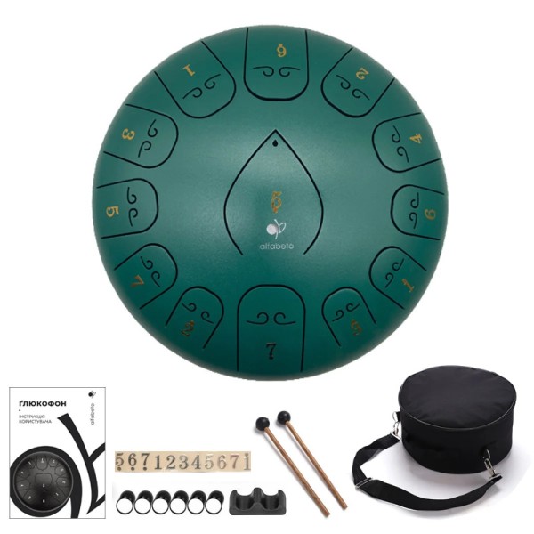 Глюкофон Alfabeto GLP12-13DG (темно-зелений)