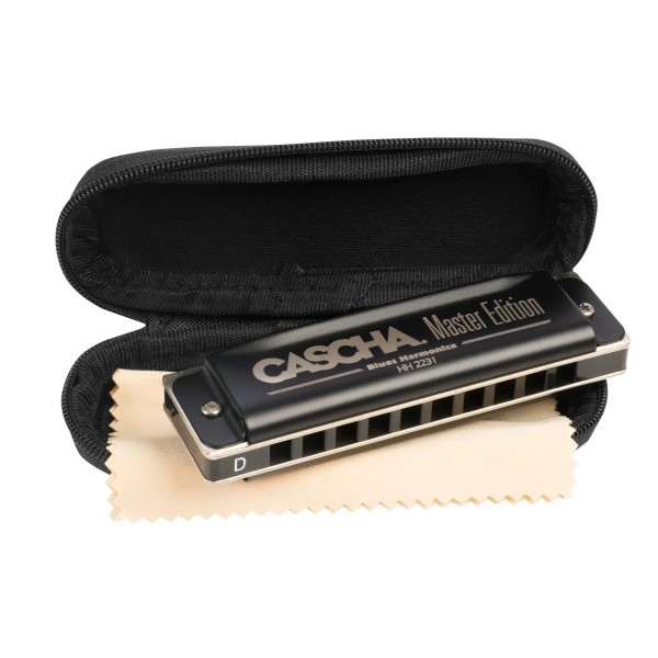 Губна гармошка Cascha Master Edition Blues Harmonica in D Diatonic HH 2231