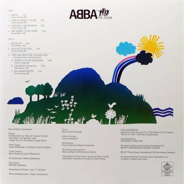 Вінілова платівка ABBA - The Album [LP] (Picture Vinyl)