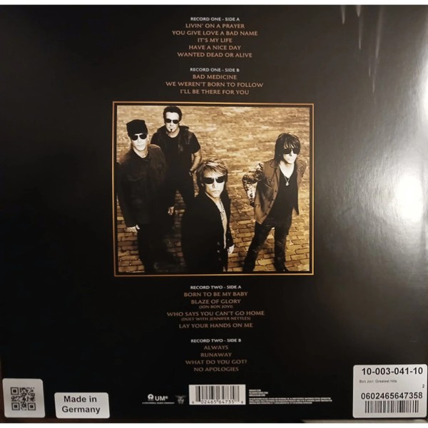 Вінілова платівка Bon Jovi - Greatest Hits [2LP]