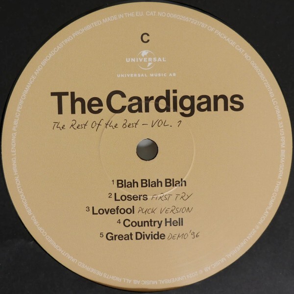 Вінілова платівка The Cardigans - The Rest Of The Best - Vol. 1 [2LP]